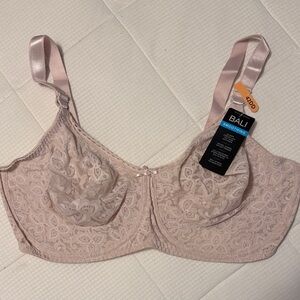 Bali Women's Lace Bra - Soft Pink